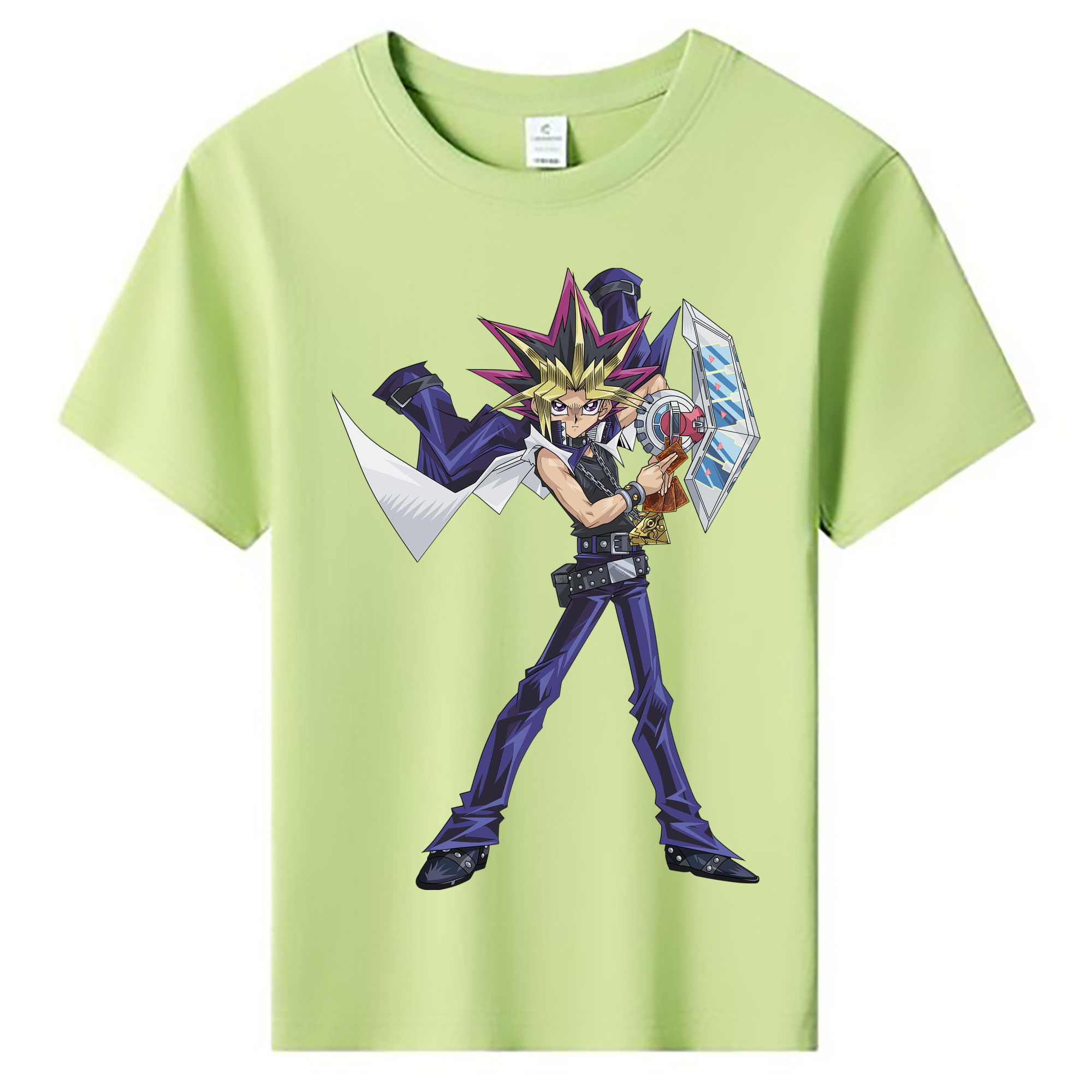 （画像用） 遊☆戯☆王 Yu-Gi-Oh! 綿100％キッズTシャツ（フロントプリント）